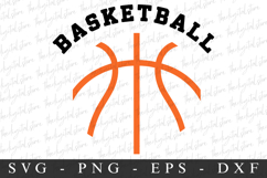 Basketball SVG | SVG Cut files | Cricut Product Image 1