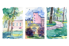 Saint Petersburg Watercolor Sketch Set Product Image 5