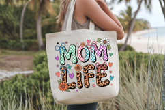 Mom life PNG sublimation | Mother's Day PNG T-Shirt Product Image 5