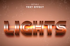 Editable Text Effect for Illustrator. Vector Graphic styles Product Image 1