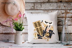 Lash Artist Sublimation PNG Black Gold Beauty Design Product Image 4