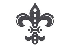 Fleur-de-Lis, Vector Set. Product Image 10