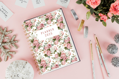 Light Pink And Green Floral Seamless Pattern Bundle Product Image 9