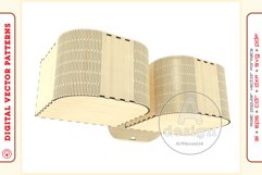 Box Organizer v26 - laser cut file - Glowforge ready SVG Product Image 9