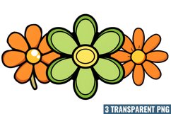 Retro Happy Smiles Clipart, Happy Smiles Watercolor Product Image 1