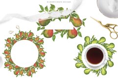 Watercolor Pears art set Product Image 9