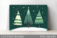 Christmas Tree Cutting Board. Christmas Cutting Board Product Image 1