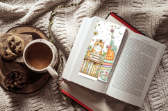 Bookish Cat Bookmark Set,Cute Cat Page Marker for Book Lover Product Image 9