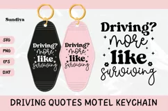 Funny Driving Motel Keychain SVG Vol.2 | More Like Surviving Product Image 1