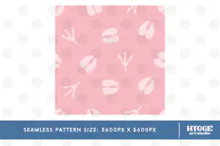 American 4th of July Hoofs and Hen Prints Seamless Pattern Product Image 2
