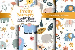 Nursery Seamless patterns and Seamless backgrounds Product Image 1