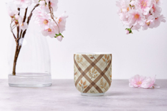 Brown Toile Digital Paper Pack, Vintage Floral Toile Product Image 9