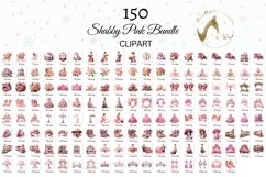 Victorian Pink Bundle - 150 clipart - All the pink you need Product Image 2