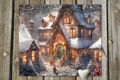 Watercolor Christmas | 8 xmas Sublimation Tumbler Designs Product Image 9