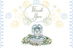 Italian Watercolor Wedding Clipart Set Product Image 15