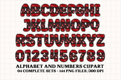 Love Forever Alphabet &amp; Numbers Clipart Set Product Image 3