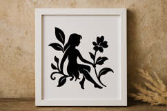 Fairy and Flower SVG Product Image 1
