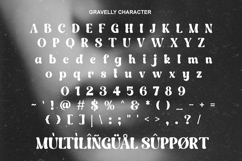 Gravelly - Bold Retro Font Product Image 9