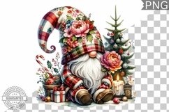Christmas Gnome Sublimation - Clipart PNG Design Product Image 1