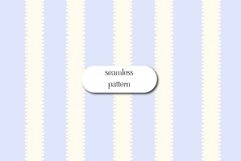 Seamless Pastel Stripe Pattern in Soft Blue and Cream Product Image 1