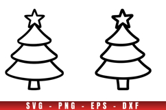 Christmas icon svg, icon png clipart, christmas outline svg Product Image 1