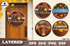 Welcome Sign Laser Cut Megabundle | Glowforge | SVG Product Image 12