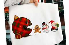 Yarn Crochet Funny Christmas Ghosts PNG, Funny Christmas PNG Product Image 2