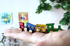 Miniature train, dollhouse nursery BJD doll toy digital down Product Image 9