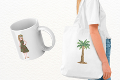 Beach Cowgirl Summer Clipart Product Image 3