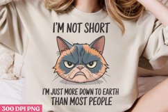 I&#039;M Not Short PNG, Funny animal Jokes S Product Image 1