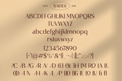 Bacher - Ligature Elegant Sans Font Product Image 9