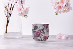 Green Toile Digital Paper Pack, Vintage Floral Toile Product Image 9