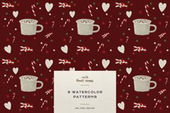 Christmas Patterns Santa Winter Print Digital Paper JPEG Product Image 9