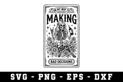 Making Bad Descisions Svg Bundle |Sarcastic SVG Cut files |C Product Image 1