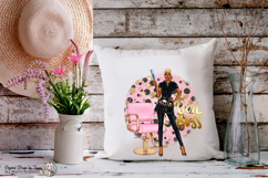 Girl Boss Hairstylist PNG Black Woman Salon Sublimation PNG Product Image 10