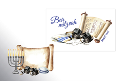 Bar Mitzvah. Watercolor collection Product Image 10