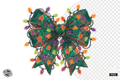 Halloween Bows &amp; Lights Clipart Product Image 1