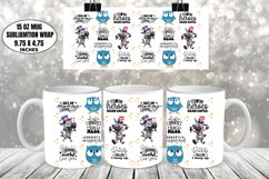 Funny Mug Wrap Sublimation, Funny Mug Design Product Image 1