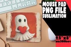 Heartfelt Ghostly Love Mousepad Product Image 1