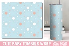 Cute Baby Pastel Tumbler Wrap Product Image 1