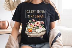 In My Garden PNG, Current Status Funny Summer Sublimation Product Image 8