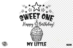 1st Birthday Sublimation PNG - Baby PNG - Birthday PNG Product Image 1