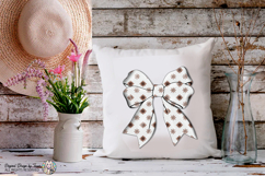 White Floral Bow PNG Chic Ribbon Fashion Elegant Design PNG Product Image 9