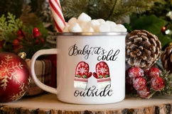 Baby It's Cold Outside, Winter Design PNG Digital Download Product Image 4