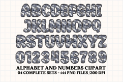 Mothers Day Floral Alphabet &amp; Seamless Patterns PNG Product Image 4