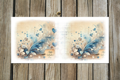 Vintage love music | 4 valentine Mug Sublimation designs P2 Product Image 5