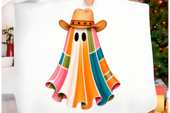 Retro Halloween PNG Ghost Design, Spooky Season Product Image 1