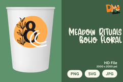 Meadow Rituals Boho Floral Monogram Product Image 1