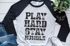 Basketball Varsity Font | Athletic Alphabet with Player Product Image 2