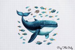 Whales Clipart designs Bundle PNG Product Image 10